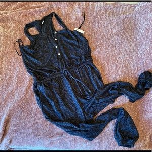 NWT grey old navy jumpsuit size medium